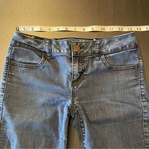 American Eagle Outfitters Medium Wash Stretch Jegging Women’s Size 4 - Picture 7 of 8
